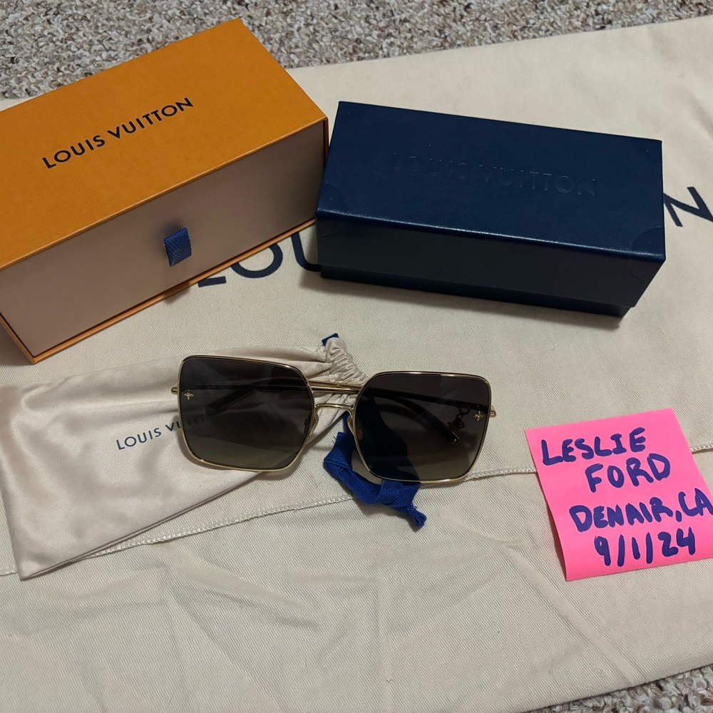 Louis Vuitton Charm Square Sunglasses